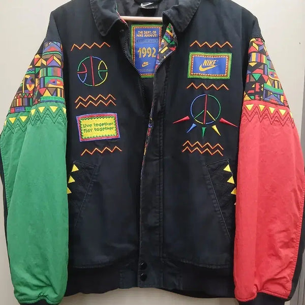 [BUNJANG] Nike 1992 Re-issue Urban Jungle Jacket Black / 나이키 1992 리 이슈 어반 정글 자켓