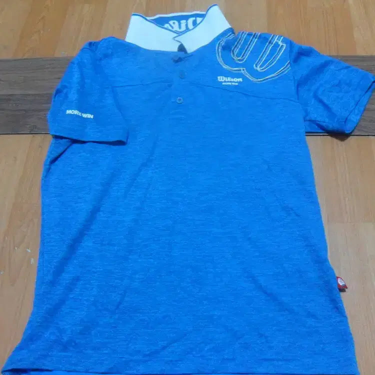 [BUNJANG] Wilson Men's Short Sleeve Polo T-Shirt - Tennis/Athletic Wear / 6천원구제 윌슨 남성 반팔 카라 티셔츠 테니스복 운동복 4