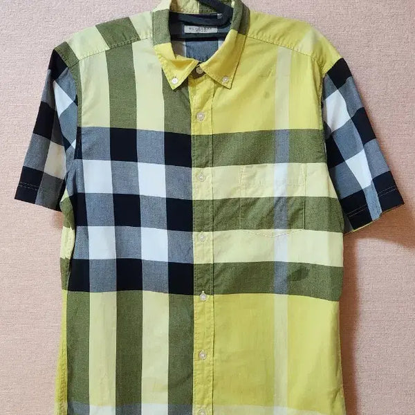 [BUNJANG] Burberry Brit Check Pattern Short Sleeve Shirt / 버버리브릿셔츠 S