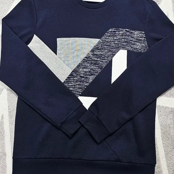 [BUNJANG] Mind Bridge Men's Navy Sweatshirt / 마인드브릿지 맨투맨 남성 맨투맨 네이비