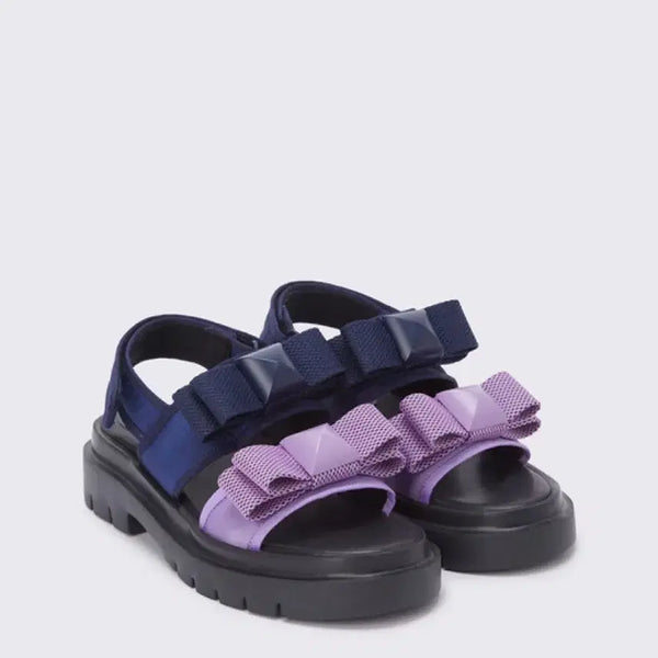 [BUNJANG] SUECOMMA BONNIE Color Strap Ribbon Sandals Navy 240mm / 슈콤마보니 컬러 스트랩 리본 샌들 370(240mm)