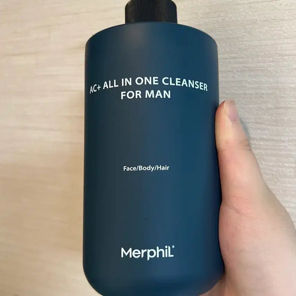 [BUNJANG] Merphil AC+ All-in-One Cleanser for Men Body Wash / 새상품) 메르필 AC+올인원 클렌저 포맨 바디워시