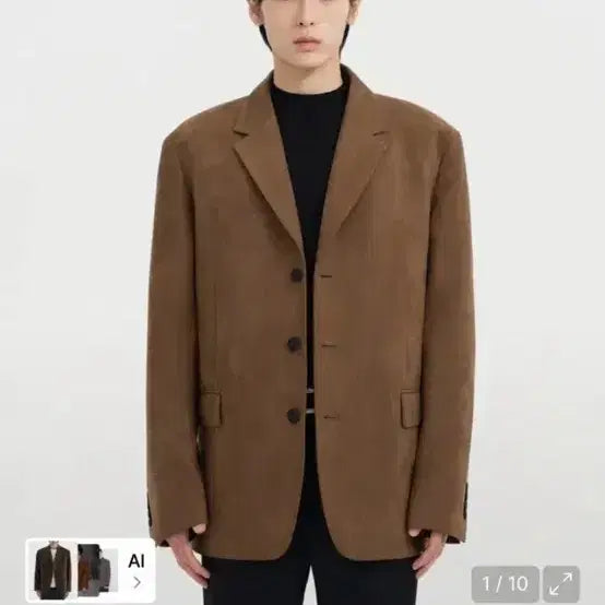 [BUNJANG] Muten Standard Suede Blazer Jacket XXL / 무신사 스웨이드 블레이져 자켓
