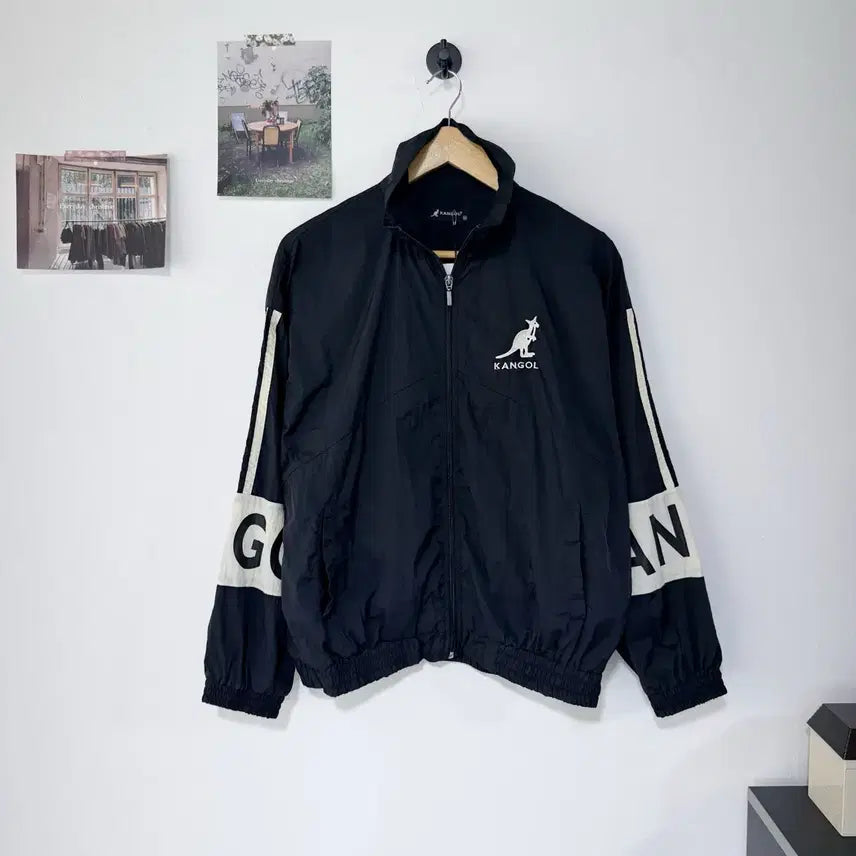 [BUNJANG] Kangol Japan Windbreaker Jacket (Size M) / [택포] [M] KANGOL 캉골 재팬 바람막이