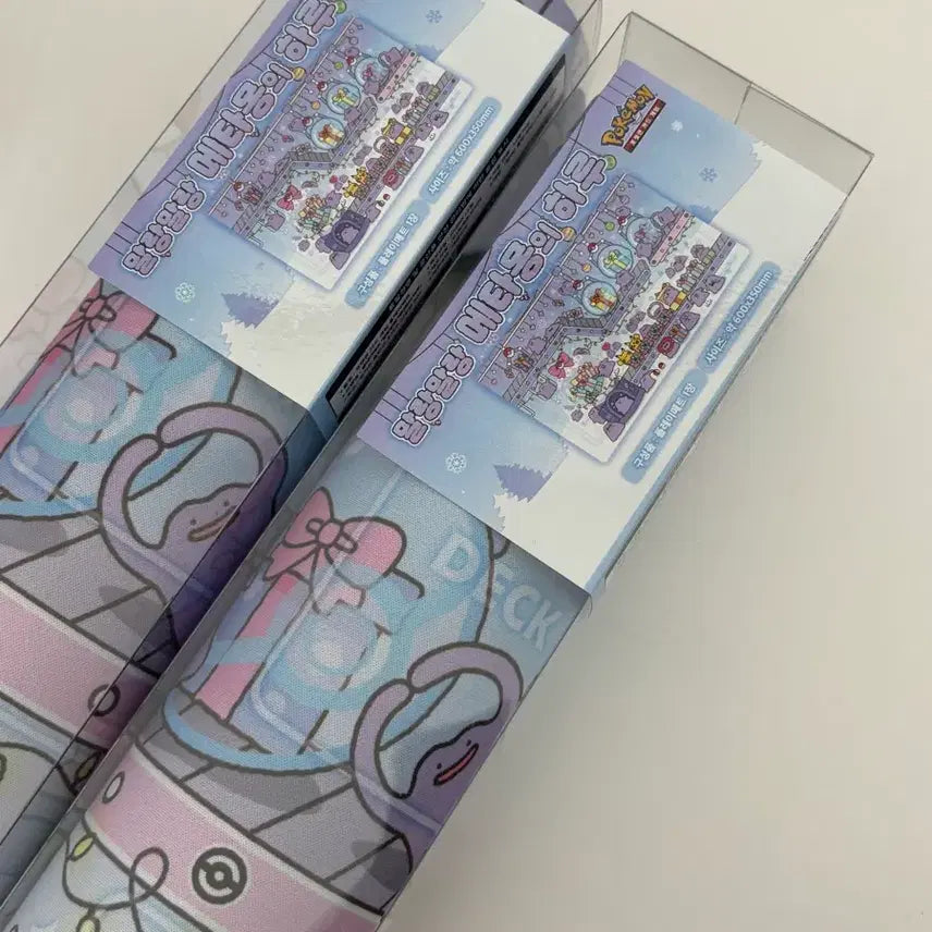 [BUNJANG] Pokemon Trading Card Game Play Mat - Malang Malang Ditto's Day / 포켓몬 카드 말랑말랑 메타몽의 하루 플레이 매트 2개