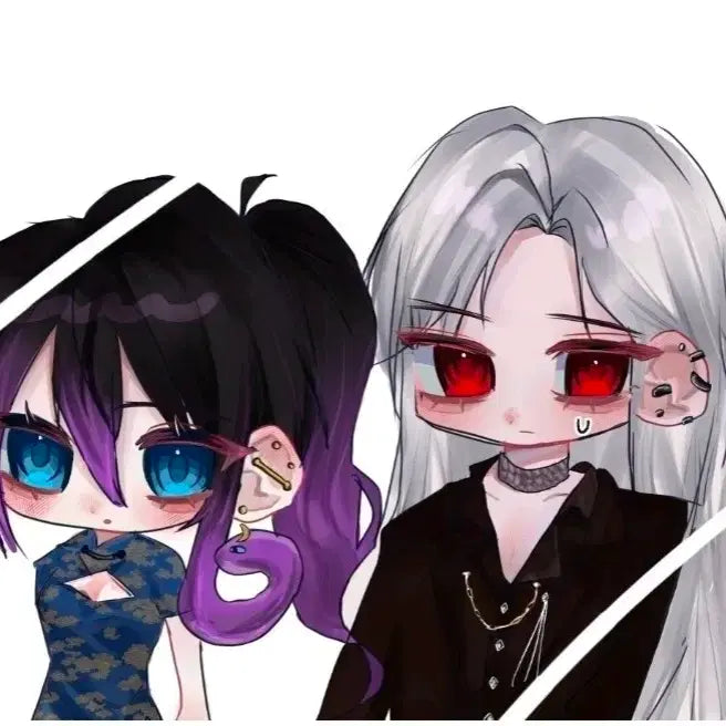 [BUNJANG] Two-Person Character Illustration Commission / 6000그림커미션