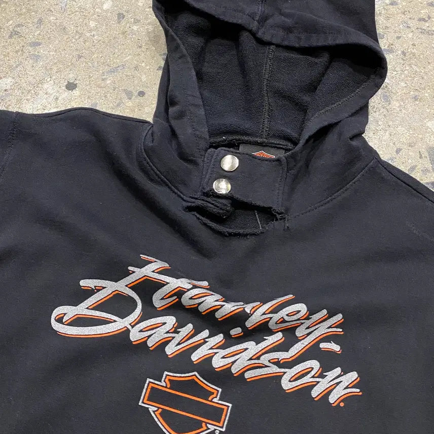 [BUNJANG] Harley-Davidson Hoodie (Woman L) / 할리 데이비슨 후드 (Woman L)/[H1198]