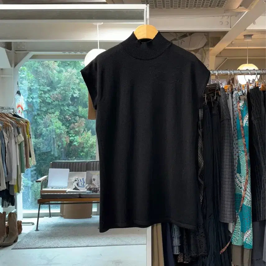 [BUNJANG] Maska High Neck Virgin Wool Knit M / Maska 하이넥 버진울 니트