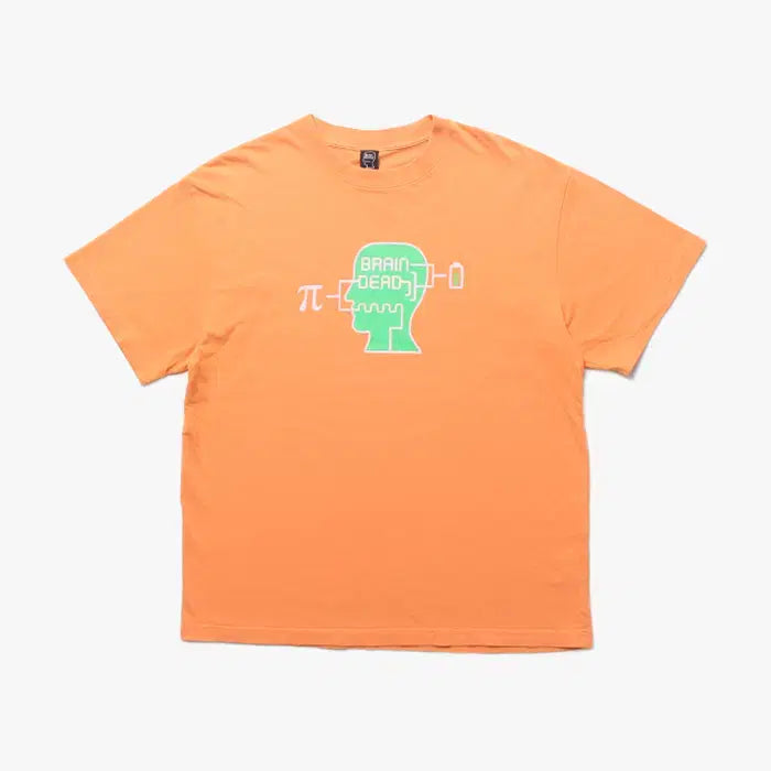 [BUNJANG] Brain Dead Orange Graphic T-Shirt / BRAIN DEAD "Orange T-Shirts"