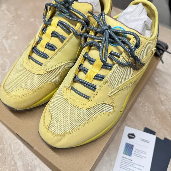 [BUNJANG] Nike Travis Scott Air Max 1 Cactus Gold / 나이키 트래비스 스캇 에어맥스 1 캑터스 골드 (미착용)