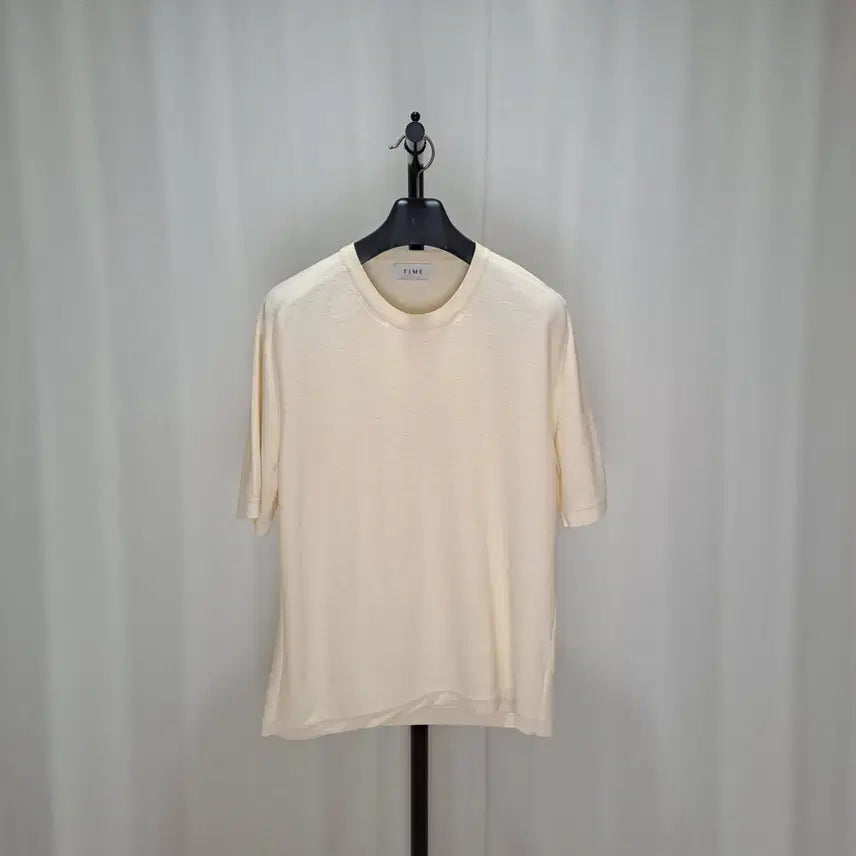 [BUNJANG] Time Homme Summer Knit Short Sleeve T-Shirt Size 100 / (택포) 타임옴므 썸머니트 반팔 100 C211
