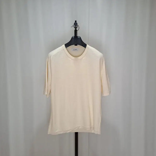 [BUNJANG] Time Homme Summer Knit Short Sleeve T-Shirt Size 100 / (택포) 타임옴므 썸머니트 반팔 100 C211