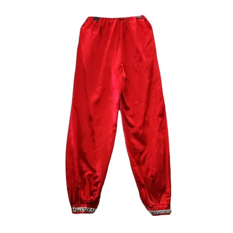 [BUNJANG] Y2K Avant-garde Satin Aladdin Pants / Y2K 아방가르드 새틴 알라딘 이지팬츠