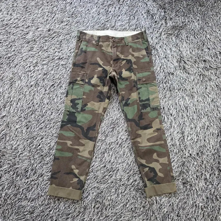 [BUNJANG] Polo Ralph Lauren Military Camo Cargo Pants / 폴로랄프로렌 밀리터리 카모 카고팬츠/남성(30인치)/B1462