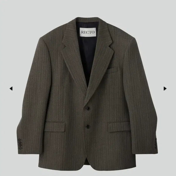 [BUNJANG] Recto Broken Herringbone Jacket S / 구매) 렉토 브로큰 헤링본 자켓 S