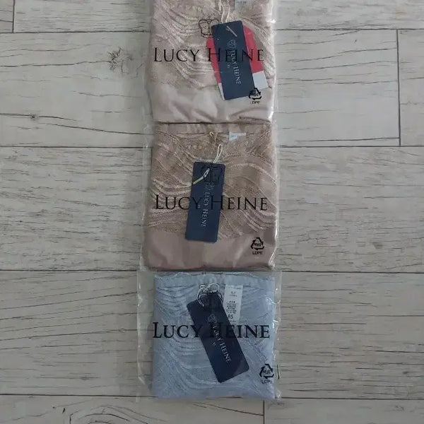 [BUNJANG] Lucy & Hein Lingerie Set (Beige/Gold/Blue) / 루시헤인 속옷 세트 베이지/골드/블루