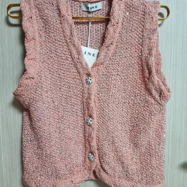 [BUNJANG] Mine Knit Vest / 마인 니트 베스트