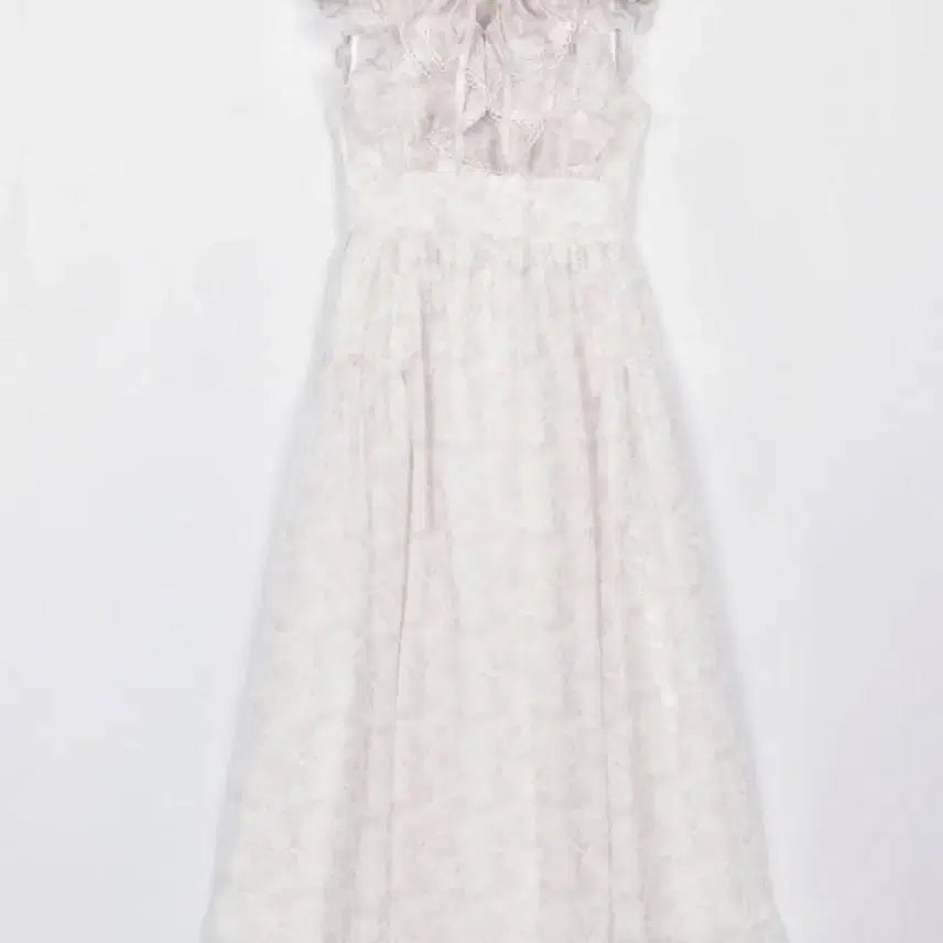 [BUNJANG] Anmille Floral Lace Dress Pink / Anmille 안밀 일브 플라워 레이스 원피스 스나계 핑크