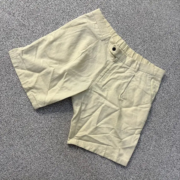 [BUNJANG] 2eom Omme Beige Shorts / 2 이로 옴므 베이지 반바지 0723J2