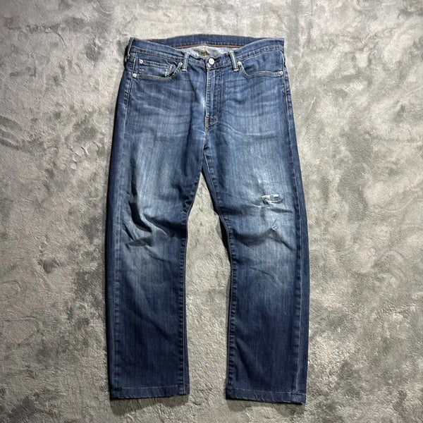 [BUNJANG] Levi's 513 Straight Washed Denim Pants 34/34 / 리바이스 513 스트레이트 워싱 데님팬츠 34/34