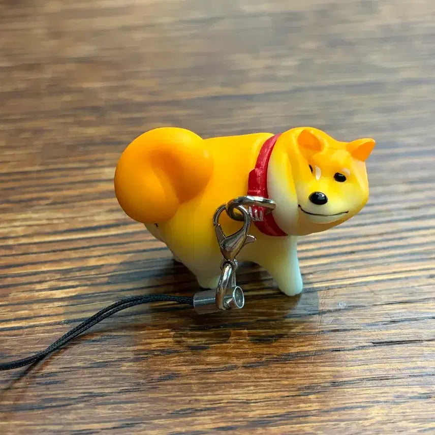 [BUNJANG] Shiba Inu Charm Keychain / 시바견 키링