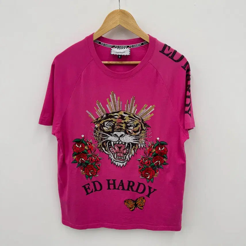 [BUNJANG] Ed Hardy Short Sleeve T-Shirt / 에드하디 반팔