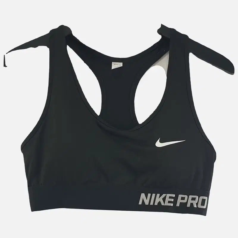 [BUNJANG] Nike Black Women's Bra Tank Top L / 나이키 블랙 여자 브라탑 탱크탑 L N8229