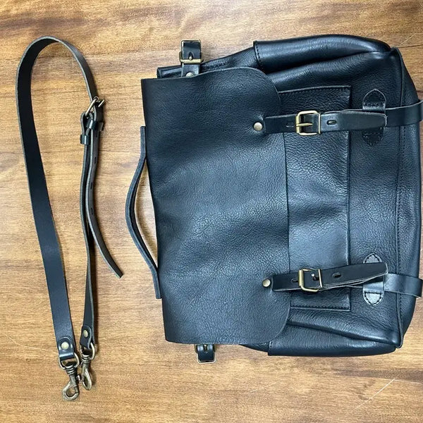 [BUNJANG] Bleu de Chauffe Eclaire Satchel Bag M Leather / 블루드 쇼프 이클레어 사첼백m 가죽가방