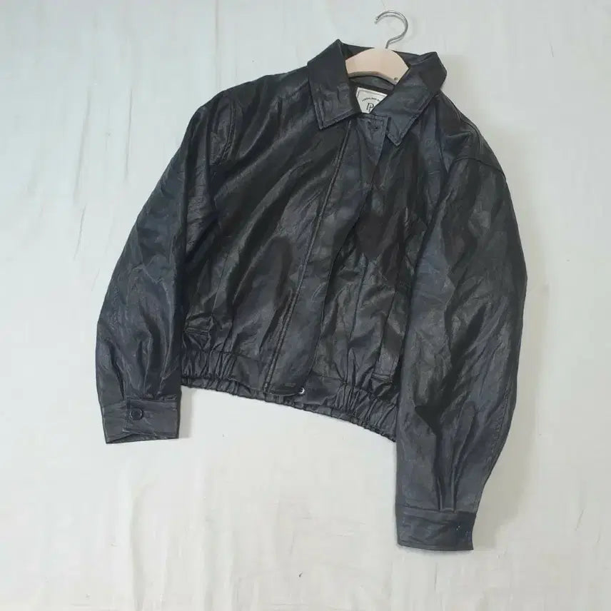 [BUNJANG] Pureda Dark Brown Leather Jacket / 퓨어다 다크브라운 레더 자켓