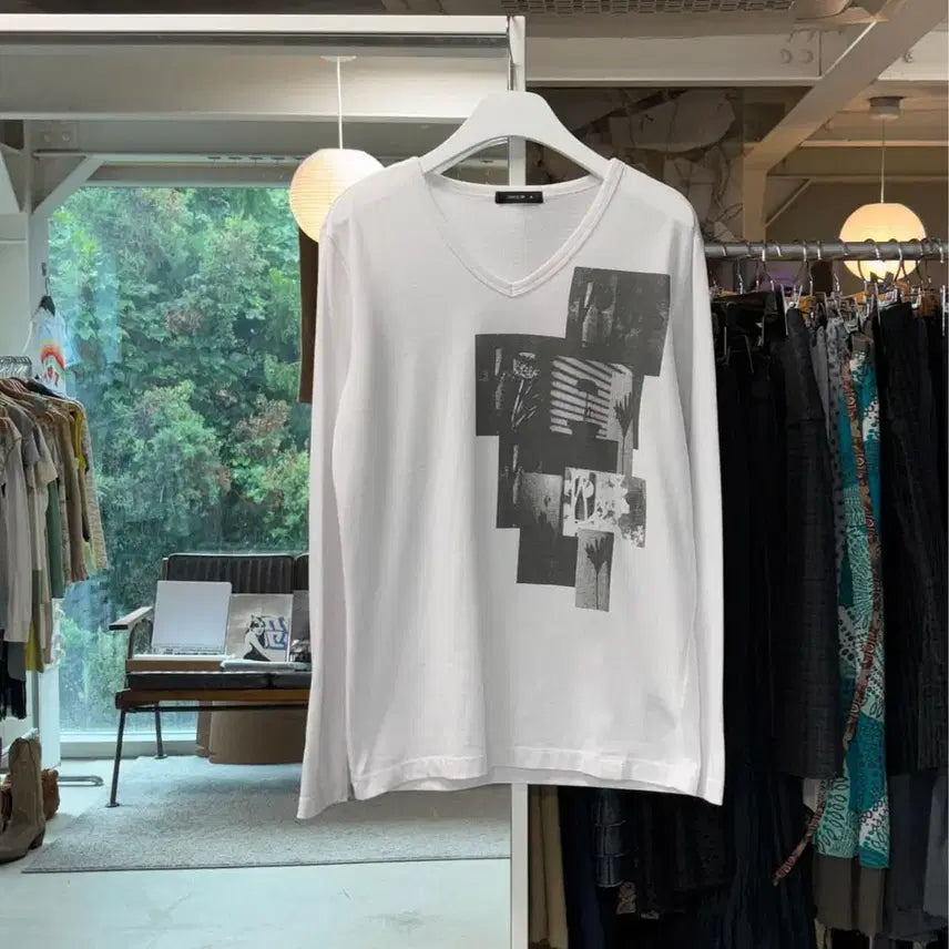 [BUNJANG] Comme ca ism Photo Long Sleeve T-Shirt M / Comme ca ism 포토 롱슬리브