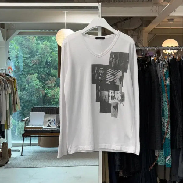 [BUNJANG] Comme ca ism Photo Long Sleeve T-Shirt M / Comme ca ism 포토 롱슬리브