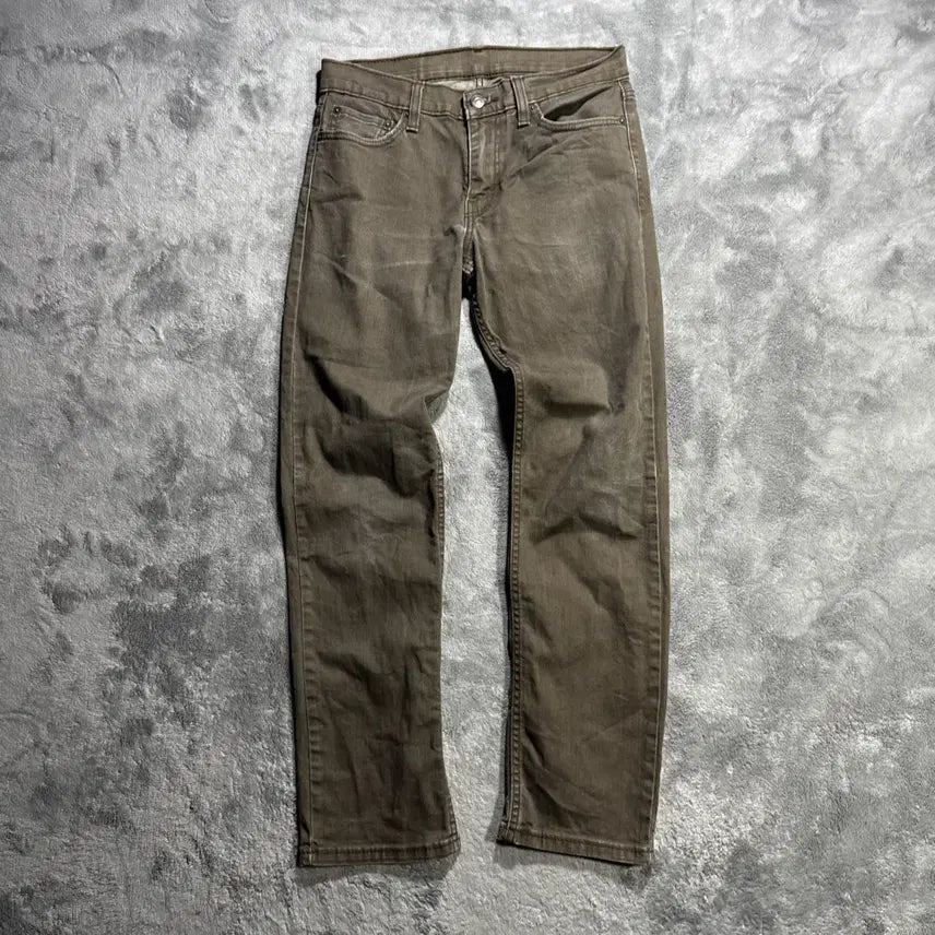 [BUNJANG] Levi's 511 Olive Khaki Denim Pants Size 30/30 / 리바이스 511 올리브 카키 데님팬츠 30/30