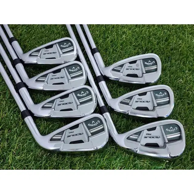 [BUNJANG] Callaway Rogue Pro Lightweight 950R 4-P Men's Iron Set (7 Clubs) / 캘러웨이 로그 PRO 경량 950R 4-P 7개 남성아이언 정품