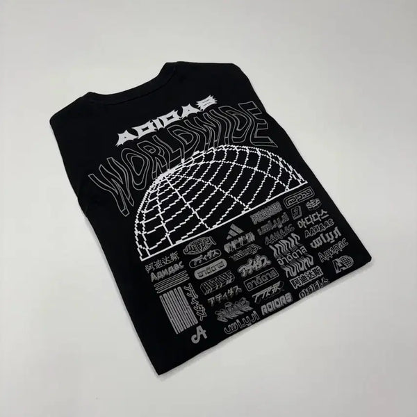 [BUNJANG] Adidas Worldwide Short Sleeve T-Shirt XL / Adidas 아디다스 월드 와이드 반팔 티셔츠