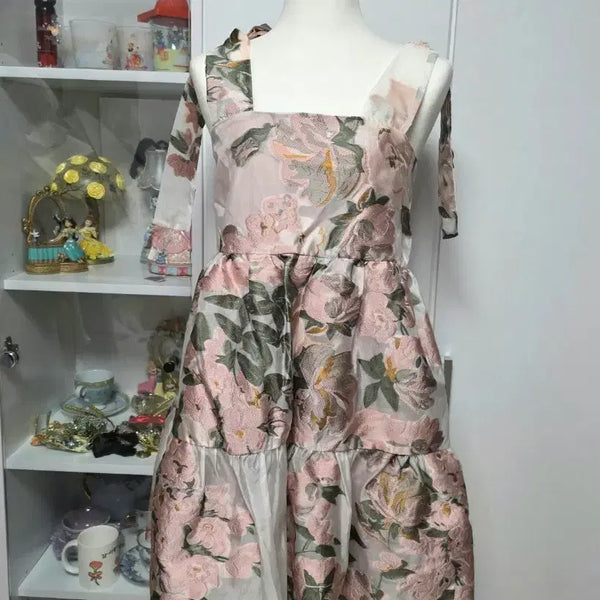 [BUNJANG] Sister Jane Babydoll Embroidered Sleeveless Dress / Sister Jane 베이비돌 자수 나시 원피스