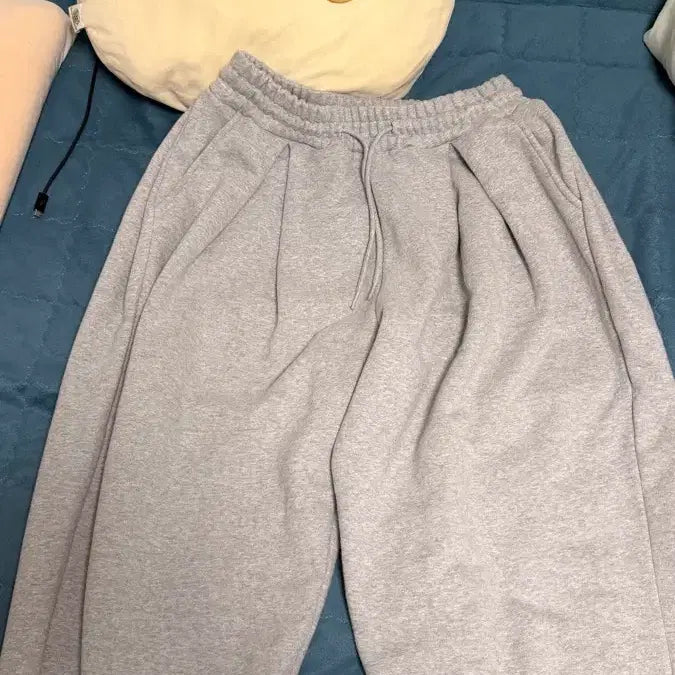 [BUNJANG] Boundary Wide Sweatpants (XL) / 바운더리 와이드 스웻팬츠 판매 (XL)