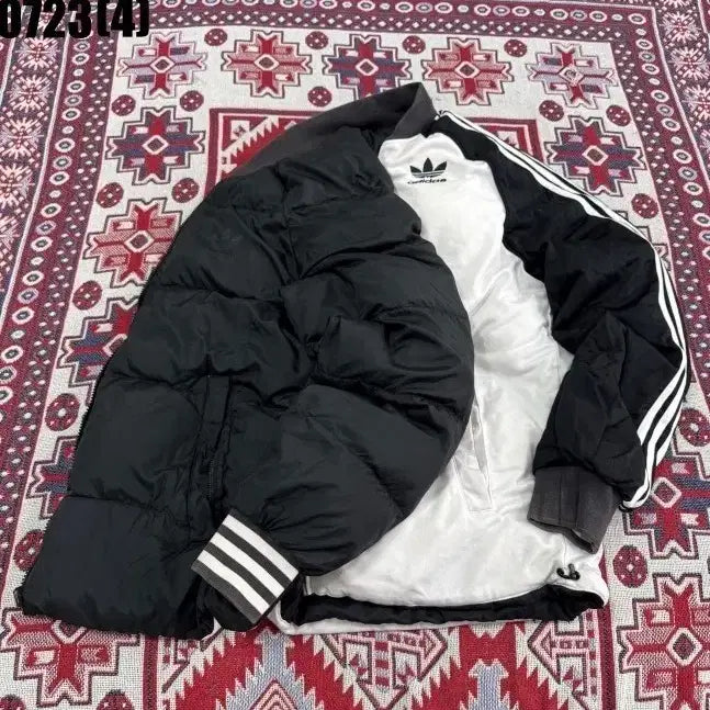 [BUNJANG] Adidas Reversible Puffer Down Padding Jacket / 아디다스 리버시블 푸퍼 다운 패딩 자켓 90 0723