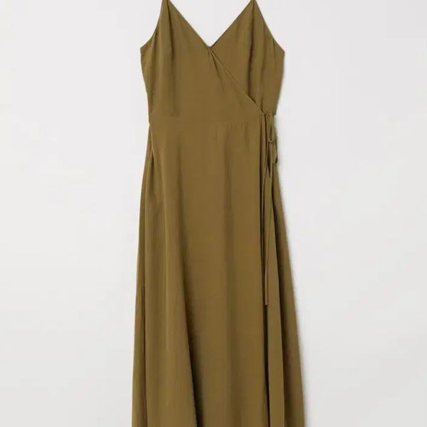 [BUNJANG] H&M Sleeveless Wrap Style Dress / H&M 슬리브리스 랩스타일 드레스 EUR 36 (한국 s 55)