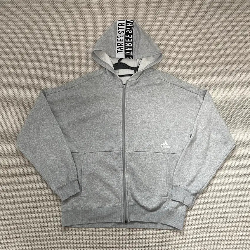 [BUNJANG] Adidas Fleece Lined Hooded Zip-Up Jacket / S 아디다스 기모 후드집업 자켓 N.8685
