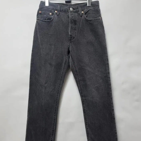 [BUNJANG] Levi's 501 Denim Pants Black / 리바이스 501 데님 팬츠 흑청바지 27/26