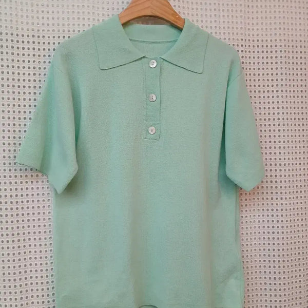 [BUNJANG] Core Mint T-Shirt / 코어 민트색 티셔츠 55