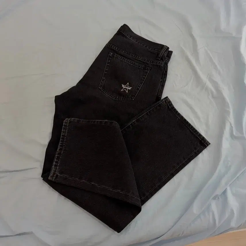 [BUNJANG] Supreme Regular Fit Jeans Black / [32] 슈프림 레귤러 진 블랙