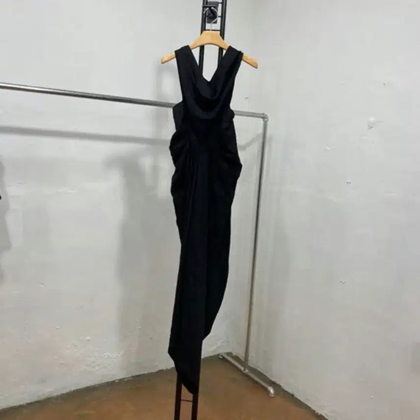 [BUNJANG] Rick Owens Draping Long Dress / 릭오웬스 드레이핑 롱 원피스