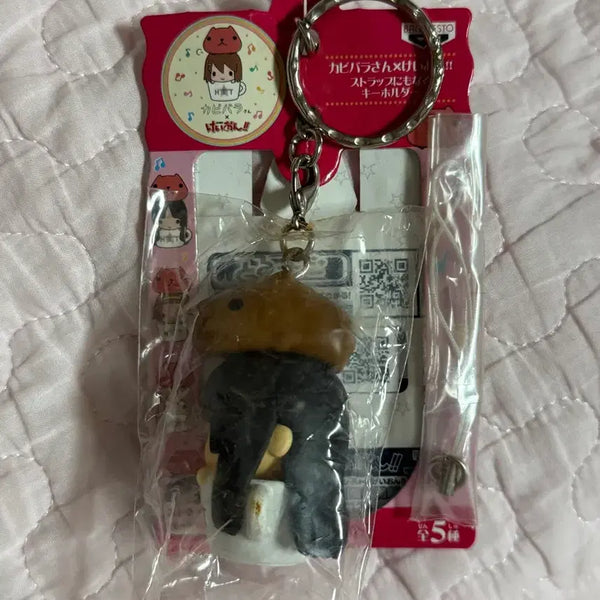 [BUNJANG] K-ON! Mio Akiyama Classic Keychain / 케이온 카피바라 미오 고전키링