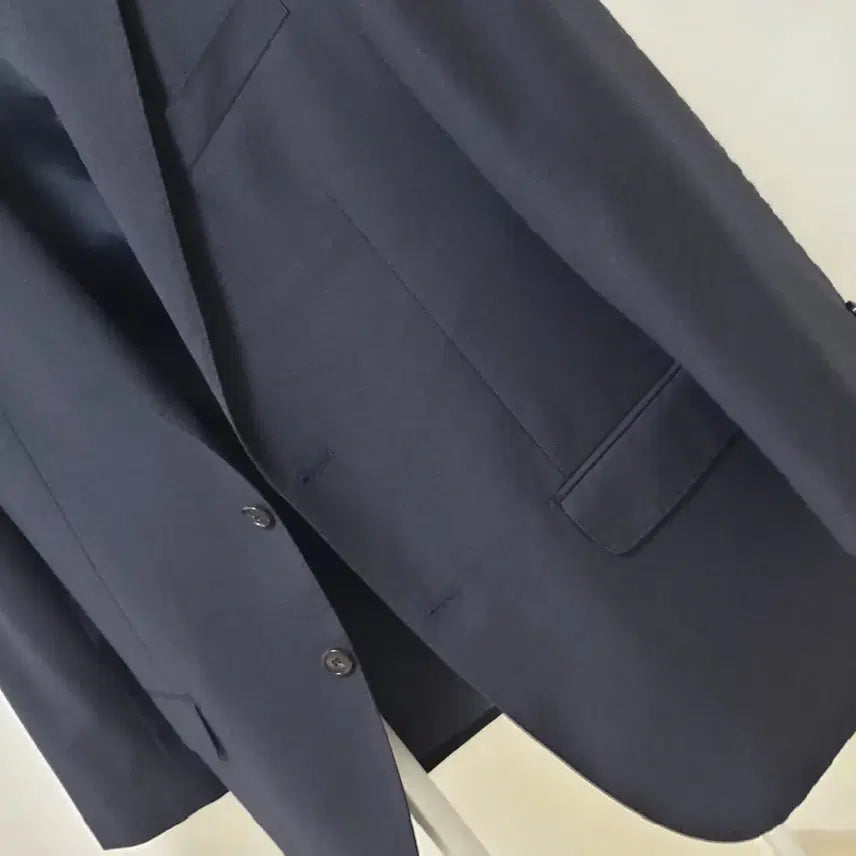 [BUNJANG] Roga dis Men's Wool Jacket Navy (Size 100) / 로가디스/모직자켓/춘추복/깨끗한/네이비/정품/남성/뚱뚱100
