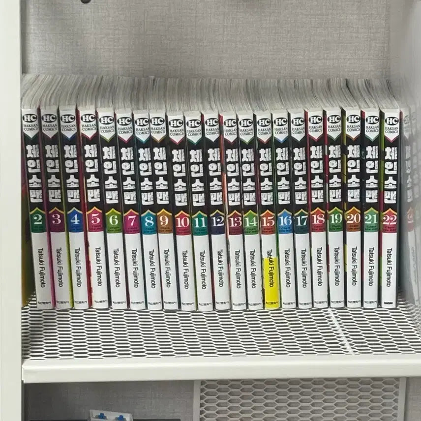 [BUNJANG] Chainsaw Man Manga Volume 1-22 Complete Set / 체인소맨 단행본 만화책 1-22권 전권 판매 양도