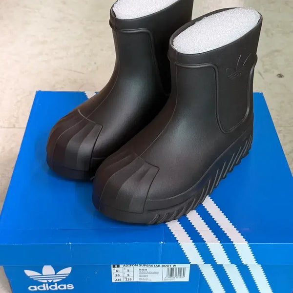 [BUNJANG] Adidas Superstar Boots (Rain Boots) 235 New / 아디다스 슈퍼스타 부츠(장화) 235 새상품