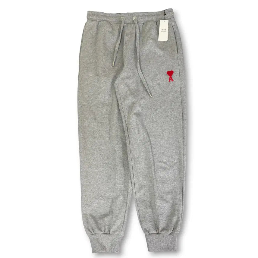 [BUNJANG] Army Red Logo Grey Jogger Pants XL (Unused) / [미사용품] 아미 레드로고 그레이 조거팬츠 XL