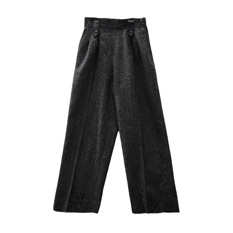 [BUNJANG] Avant-garde Hickory Ethnic Stripe Wide Pants / 아방가르드 히코리 에스닉 스트라이프 와이드팬츠