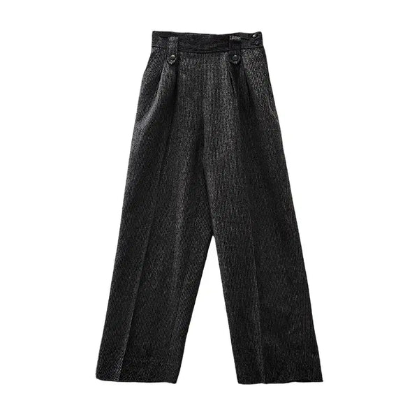 [BUNJANG] Avant-garde Hickory Ethnic Stripe Wide Pants / 아방가르드 히코리 에스닉 스트라이프 와이드팬츠